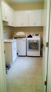Powder Room and Laundry Room Remodel in Charlotte, NC