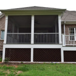 Davidson NC Screen Porch and Grilling Deck