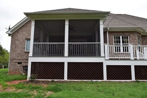 Davidson NC Screen Porch and Grilling Deck