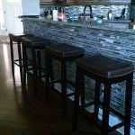 Charlotte Bar, Knee Wall Tile Renovation