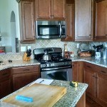 Charlotte, NC Tile Kitchen Backsplash BEFORE