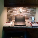 Desk Nook Kitchen Tile Renovation Charlotte, NC