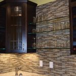 Mooresville Basement Renovation, Tile Backsplash