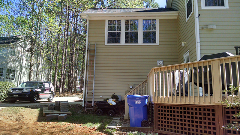 BEFORE - Mooresville, NC Screen Porch