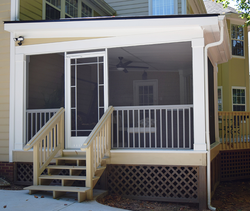 Lake Norman, NC Screened Porch from JAG Construction Corp.