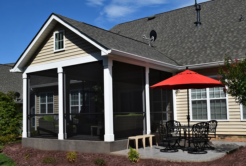 Cornelius, NC Screened Porch Contract