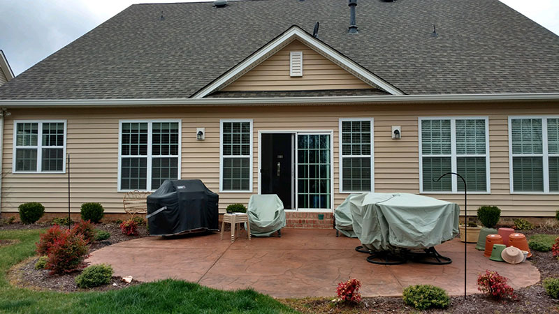 BEFORE Screened Porch