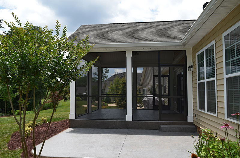 JAG Construction, Cornelius, NC Screened Porch