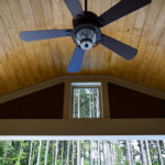 Interior, Fan and Ceiling for Mooresville Covered Porch