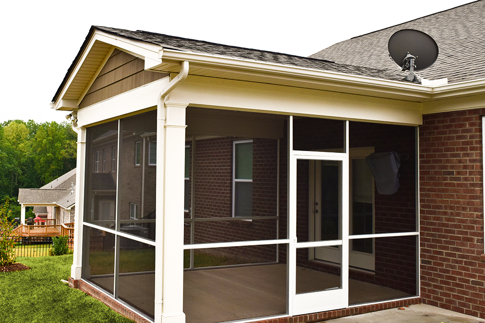 Screen Porch Project in Mooresville, NC