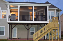 Screen Porch Transformation in Huntersville, NC