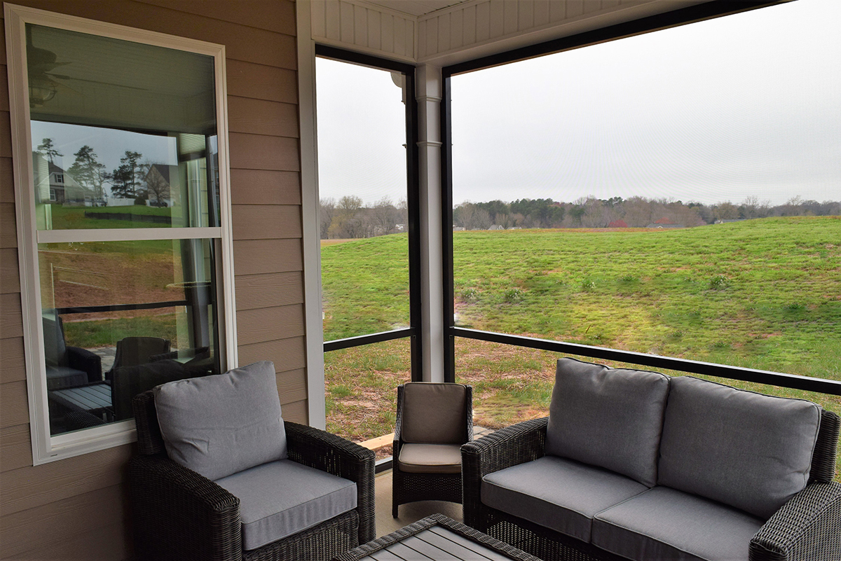 Screen porch Interior, Mooresville, NC