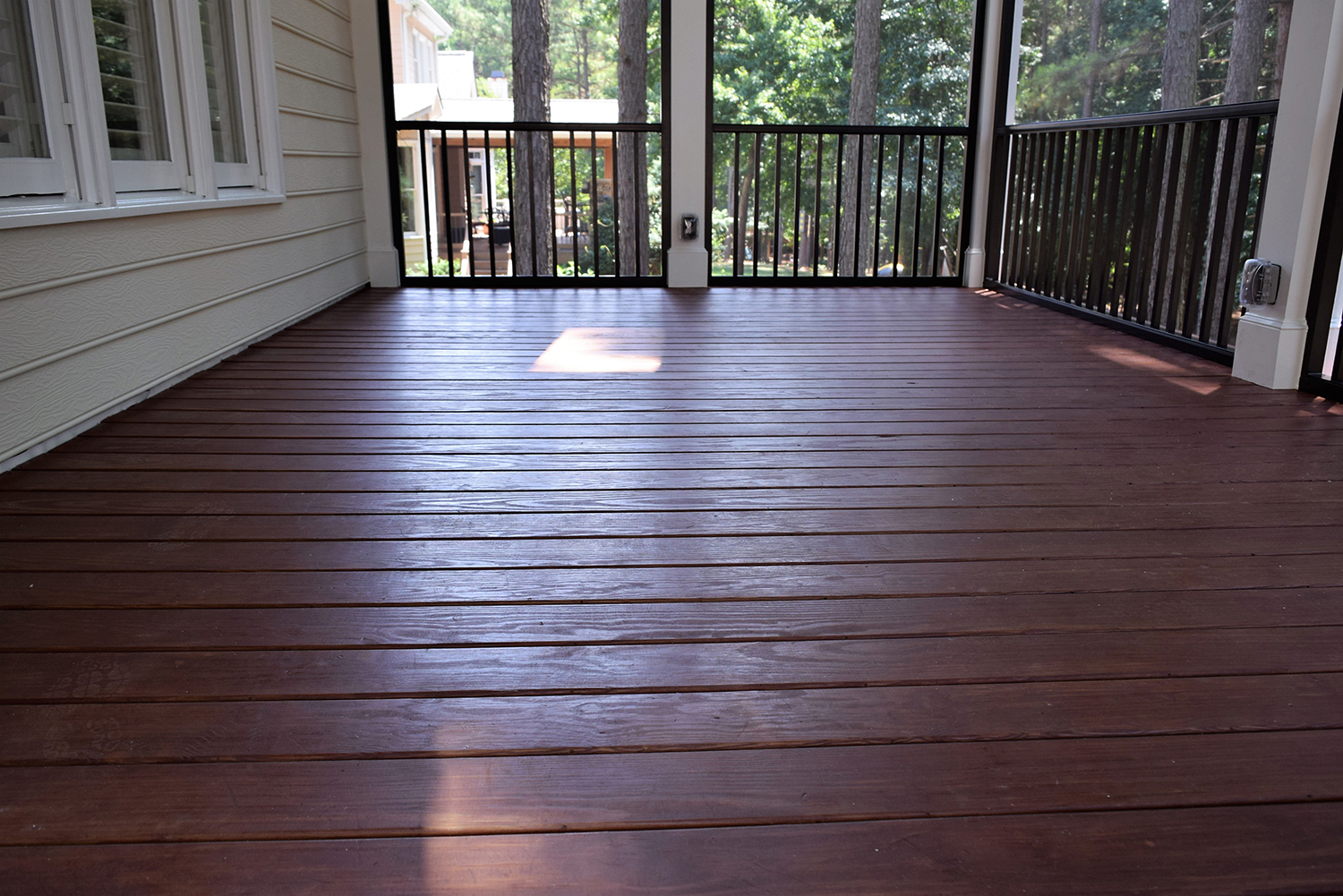 Flooring for Screen Porch in Mooresville, NC