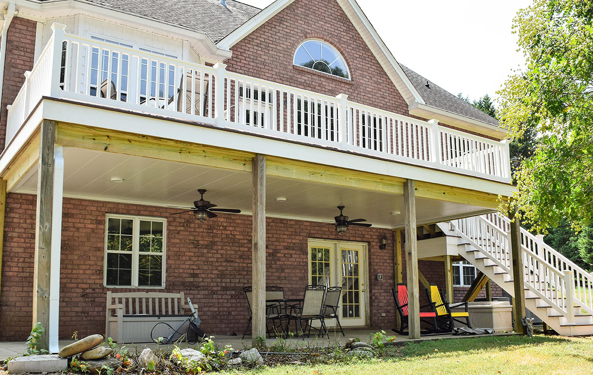 JAG Construction - New Decking, Added Stairs in Mooresville, NC