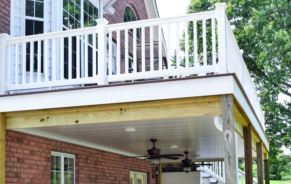 JAG Outdoor Living Deck , Waterproof Ceiling