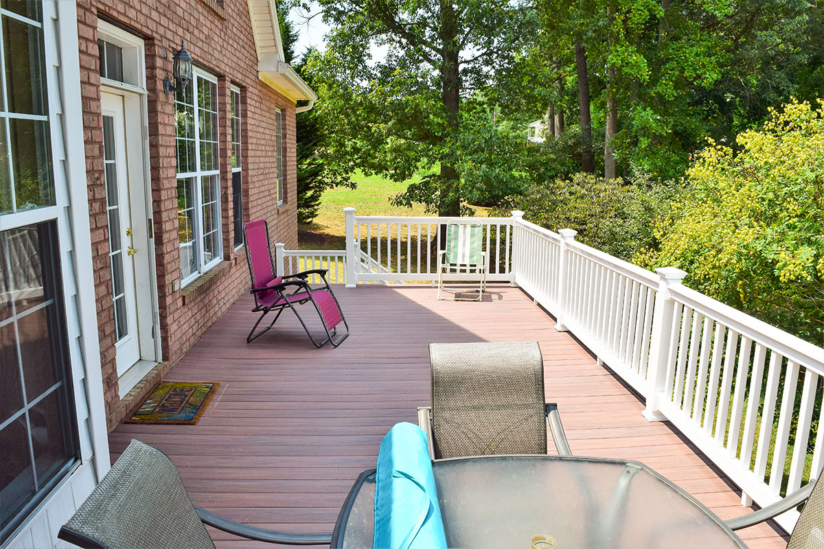 Wolf PVC Decking in Mooresville, NC