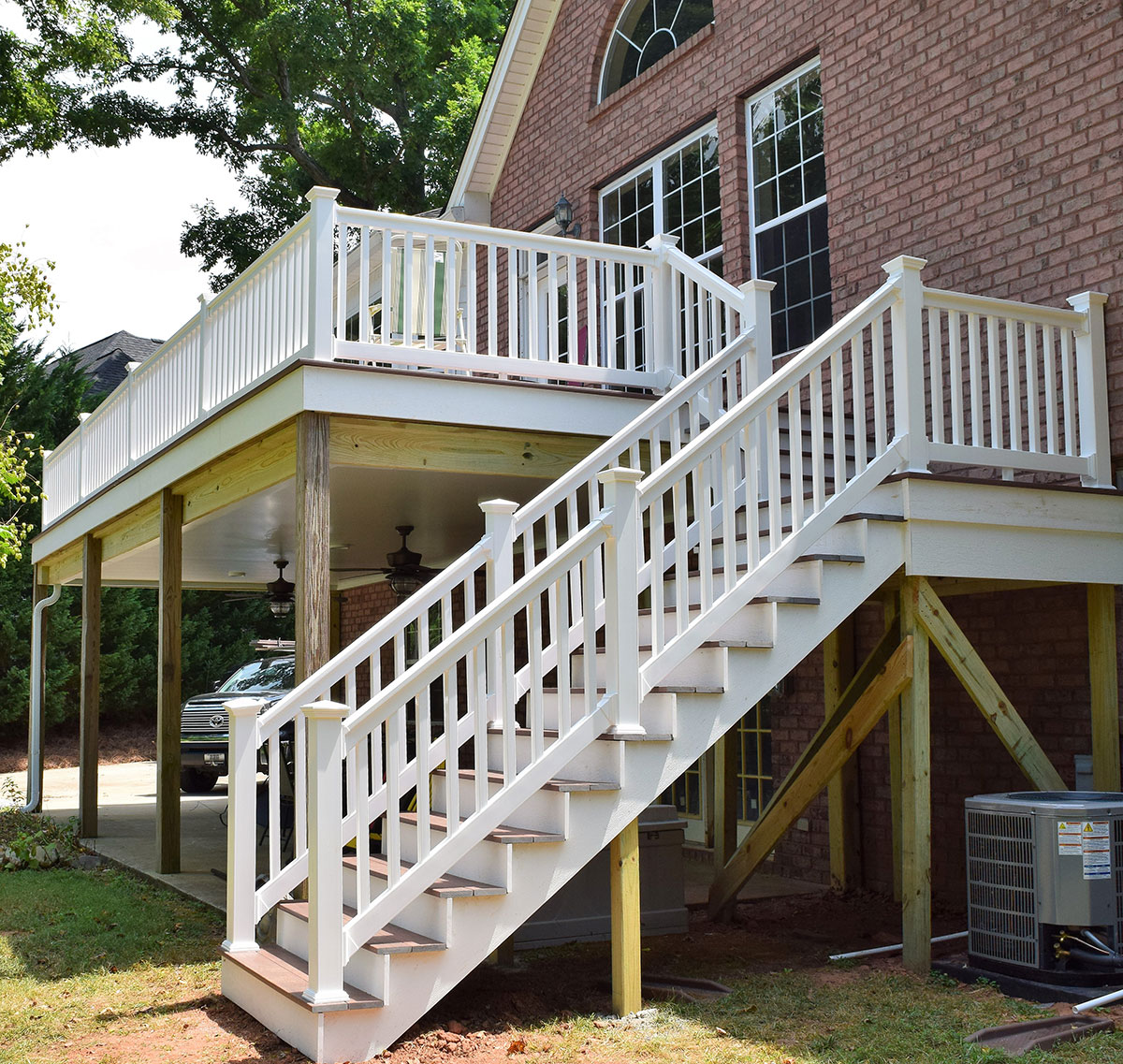 Mooresville Deck and Stairs Project