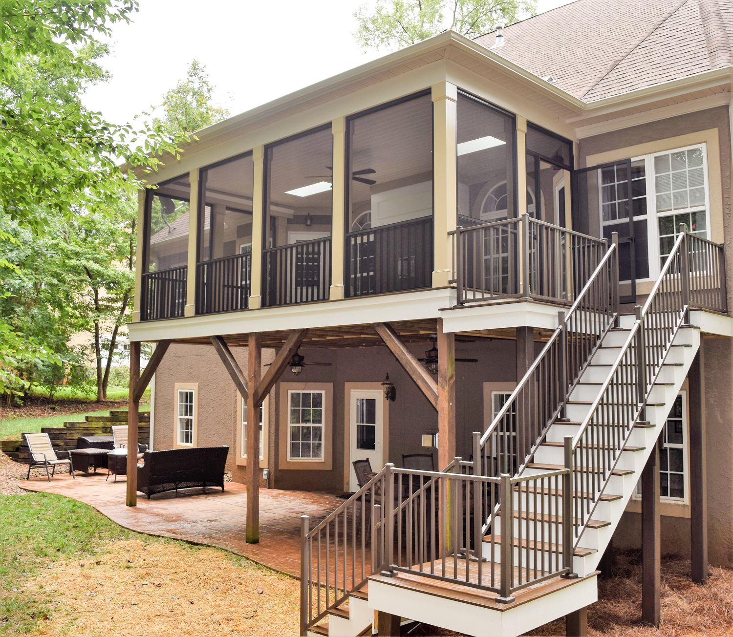 Screen Porch Exterior in Denver, NC