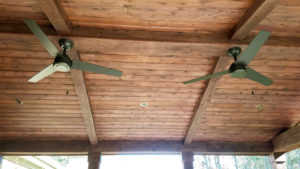 Cedar Covered Porch Ceiling from JAG Construction