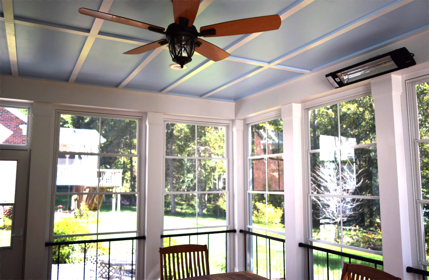 Interior EZ Breeze Screen Porch