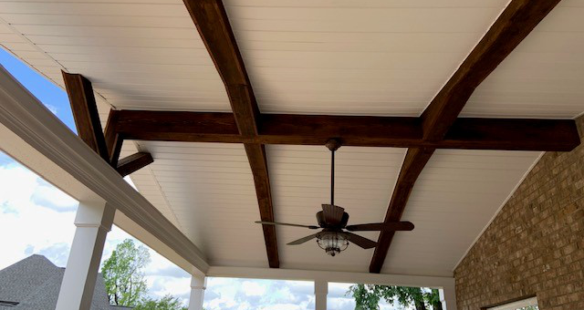 Davidson NC Covered Porch Ceiling