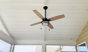 Screen Porch Ceiling with Fan