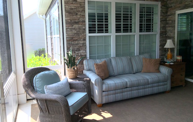 Cornelius, NC EZE Breeze Porch Interior