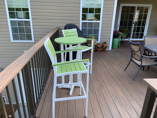 New Decking for Outdoor Living Space in Terrell, NC