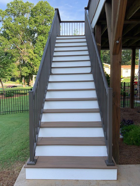 Deck Stairs Refresh by JAG Construction Corp