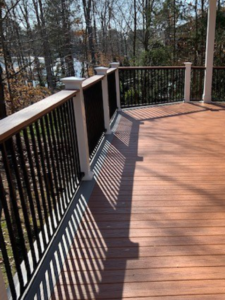 Deck Railing Renovation in Terrell, NC