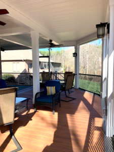 Interior Screen Porch in Terrell, NC