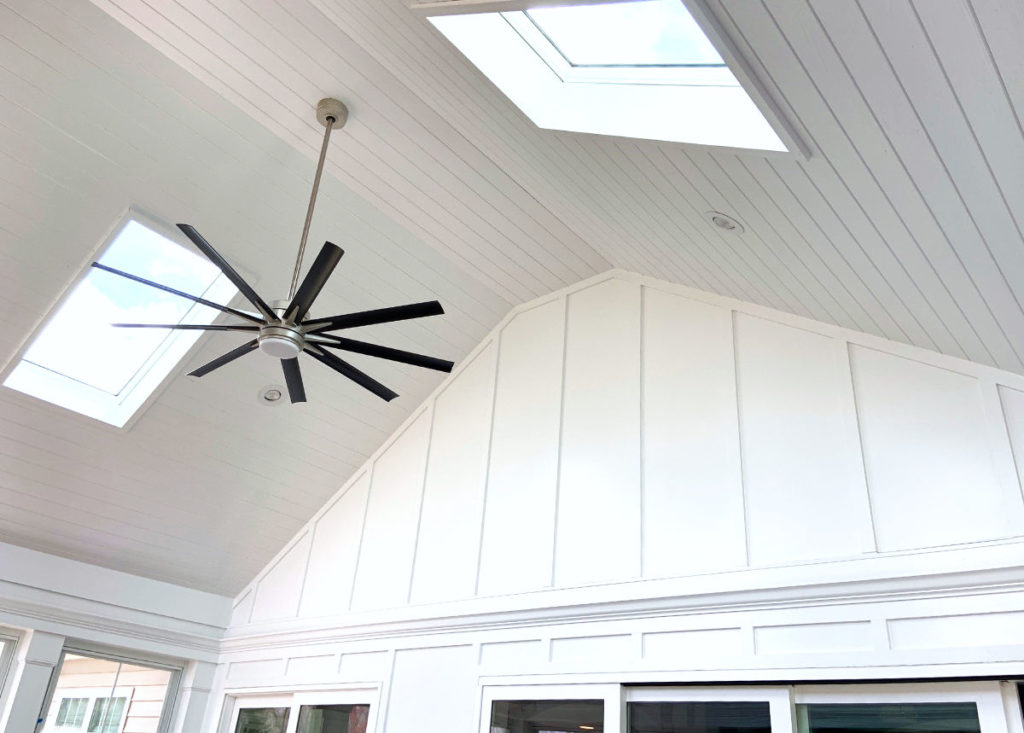 Skylight in 3 Season Porch by JAG Construction