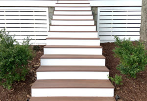 Deck Staircase for Remodel in Lake Norman