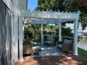 Lake Norman Pergola, Deck Project