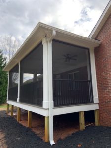 Lake Norman Screen Porch Builder