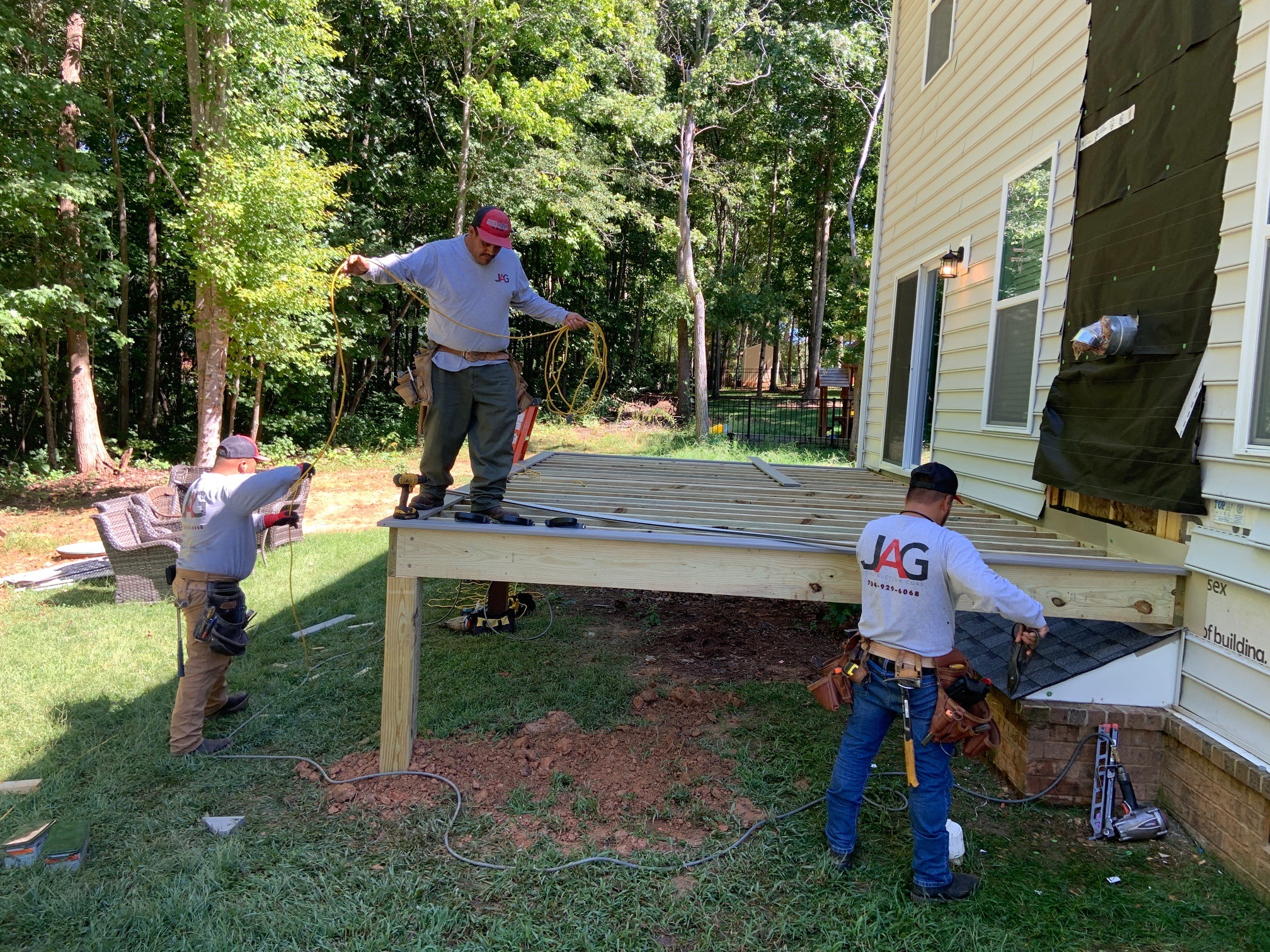 Troutman Deck Lake Norman, Mooresville area Screen Porch, Covered Porch, Sunroom Contractor picture